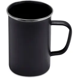 Serendipio Canyon Enamel Coffee Mug Top